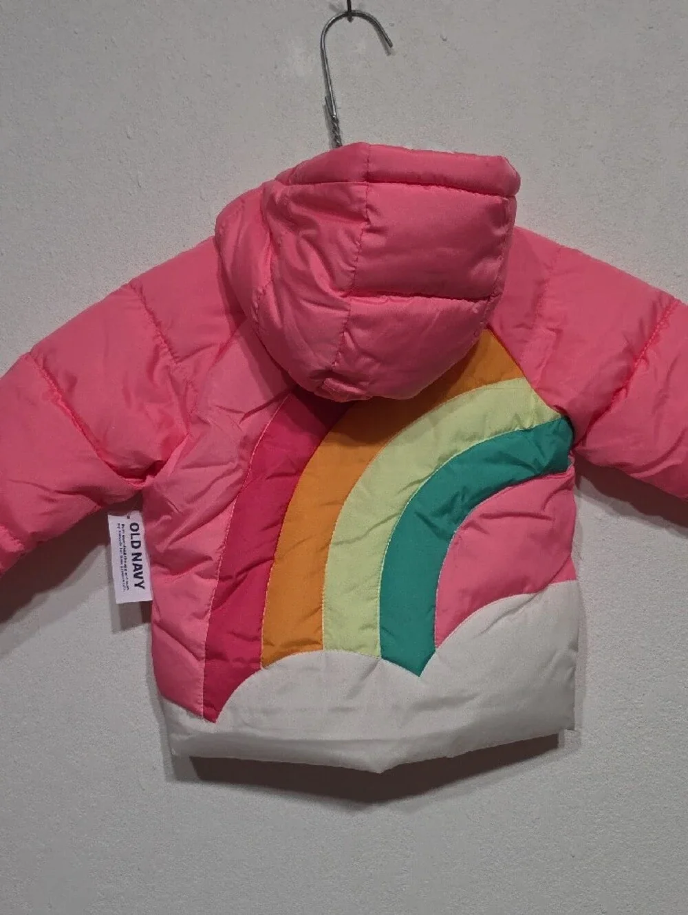 Old Navy Pink Puffer Jacket for Kids